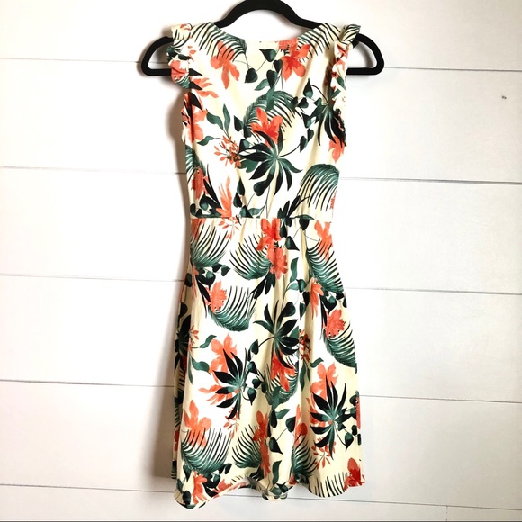 ASOS Tropical Print Summer Dress - Picture 5 of 6